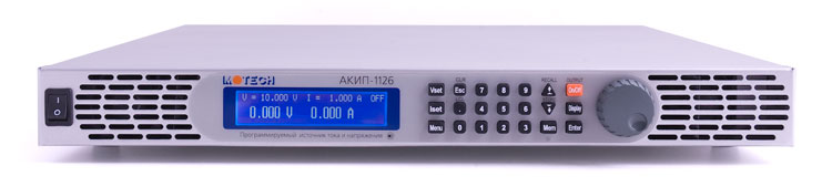 АКИП-1126 - лабораторный импульсный программируемый источник питания постоянного тока
