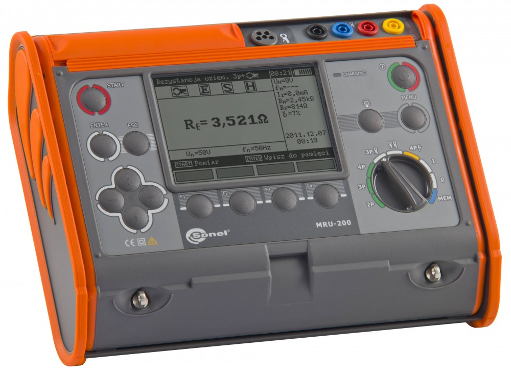 MRU-200 - измеритель параметров заземляющих устройств