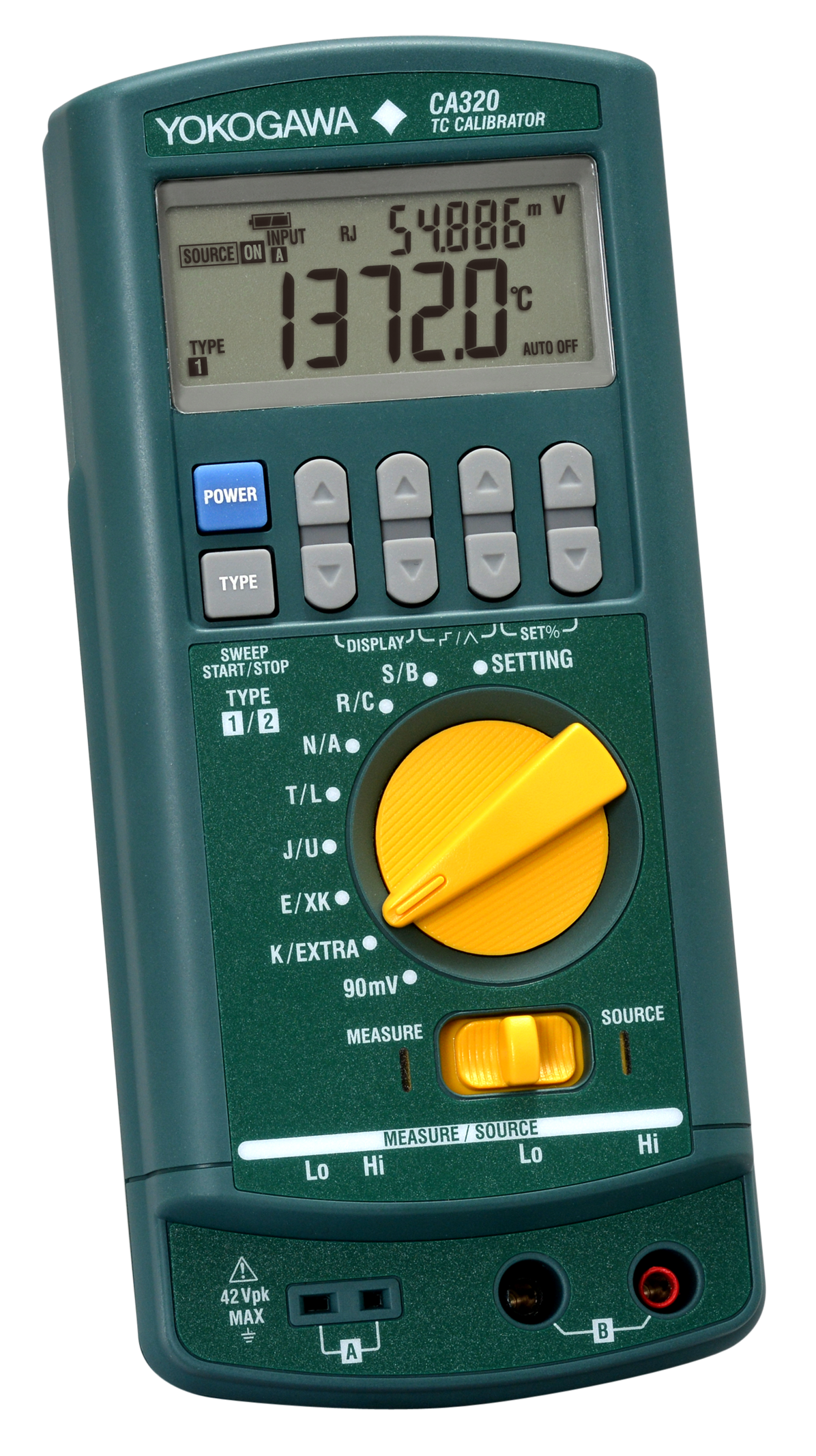 CA320 — калибратор сигналов термопар