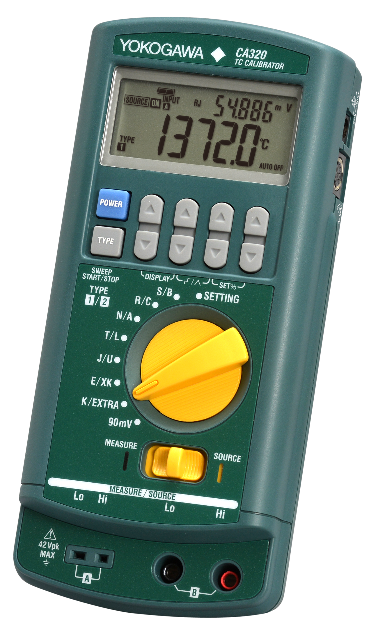 CA320 — калибратор сигналов термопар