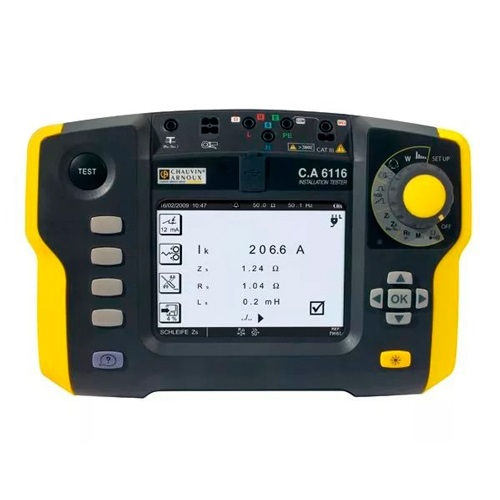 C.A 6116 - прибор для комплексной проверки электрических установок