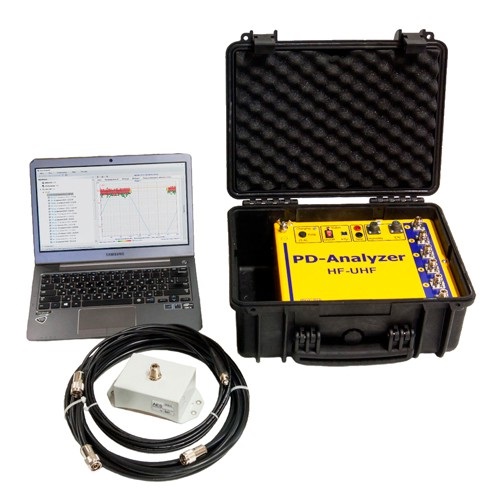 PD-Analyzer HF/UHF – универсальный прибор для регистрации и анализа частичных разрядов в изоляции трансформаторов, КРУЭ, высоковольтных кабелей и муфт